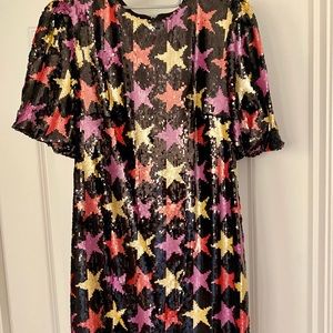 NWT Sequin Star Dress L from Vici